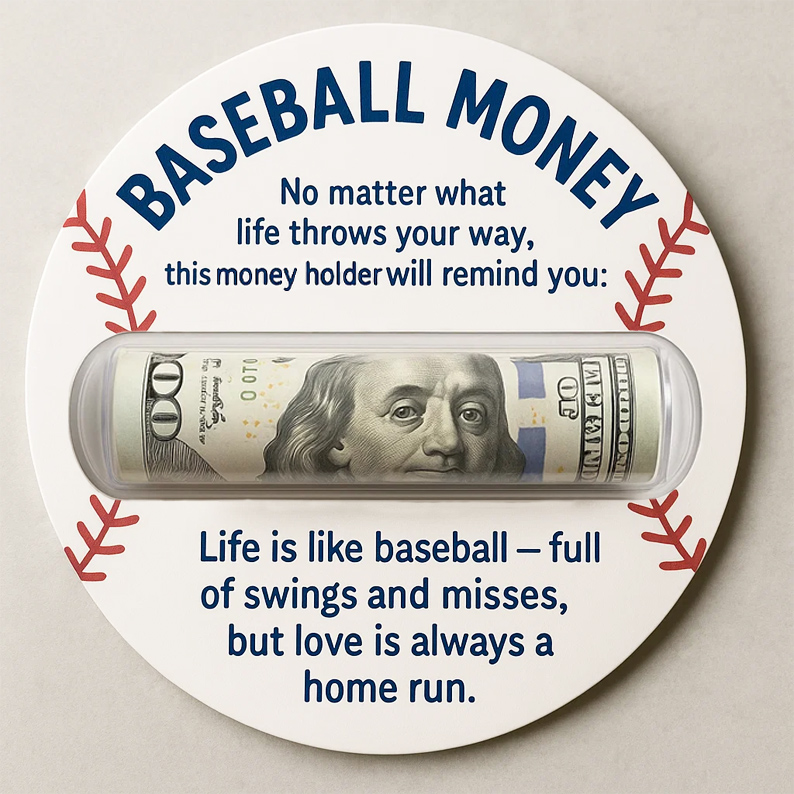 BASEBALL MONEY Holder 