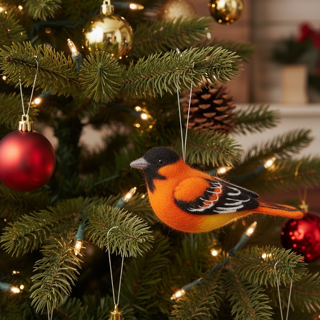 🔥Hot Sale -🐦 Felt Bird Pendant