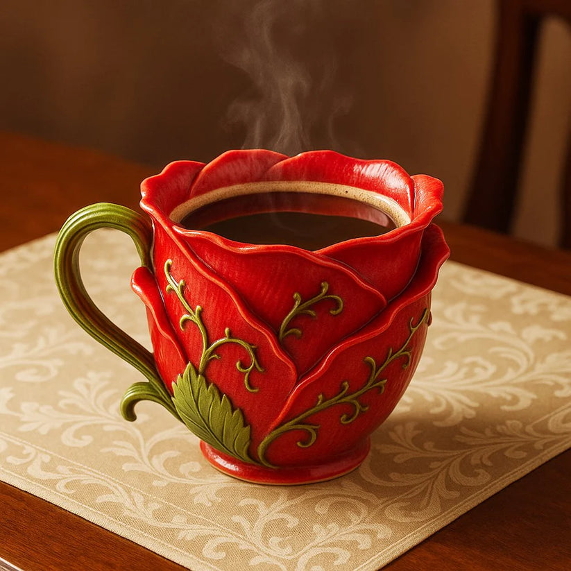 🌹 Elegant Rose Cup