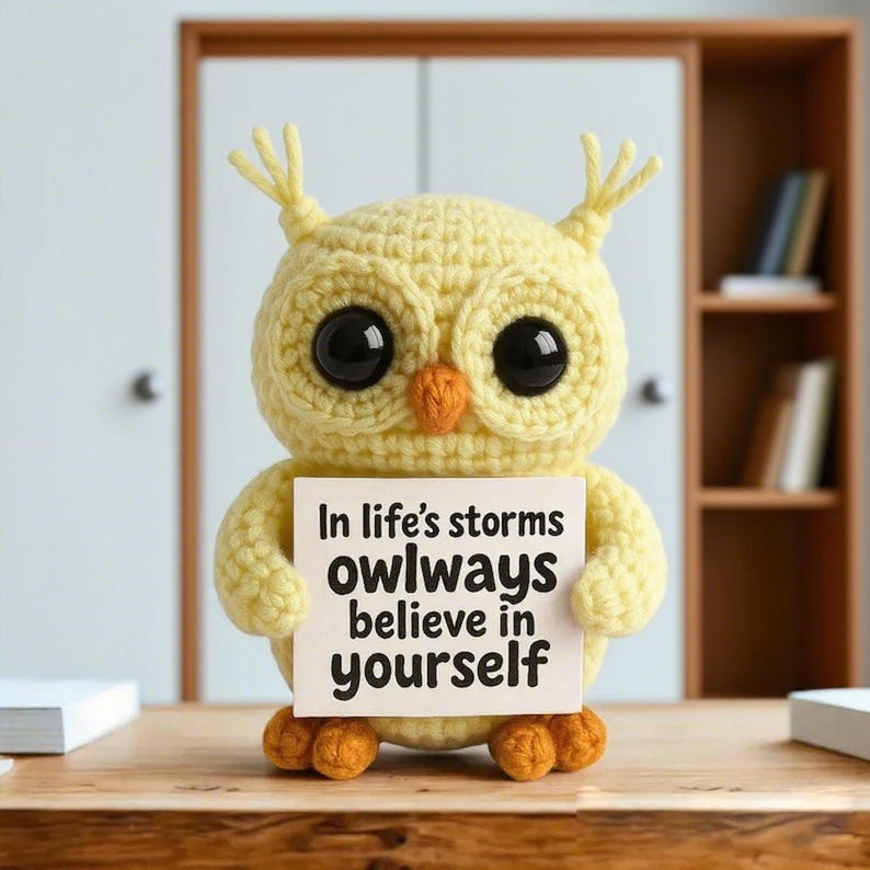 Crochet Owl Plush