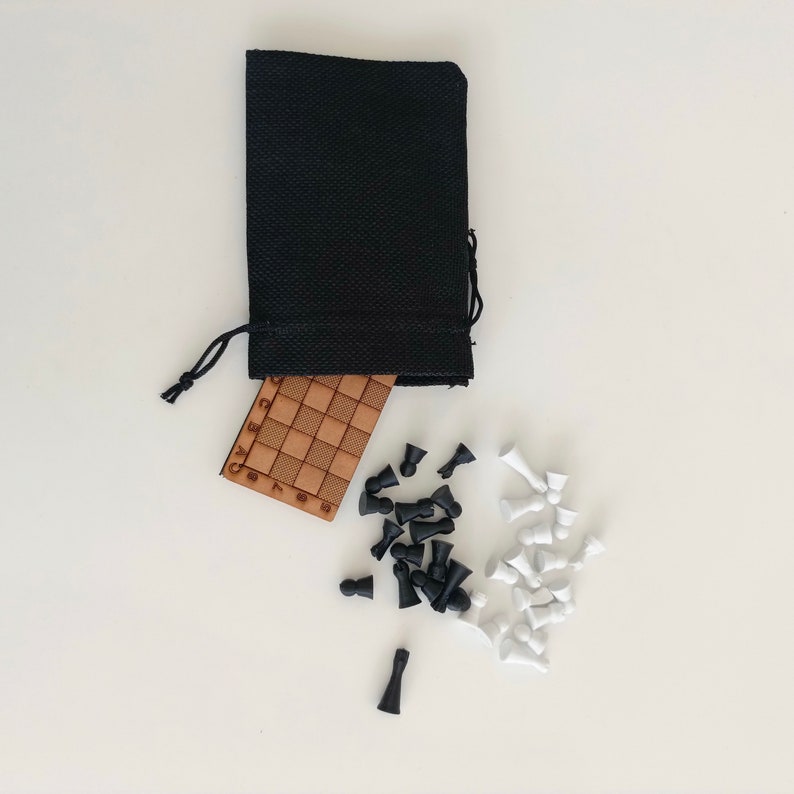 Mini Pocket Size Chess Set