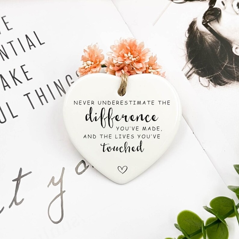 ❤️Thank You Gift，Never Forget The Difference You Make
