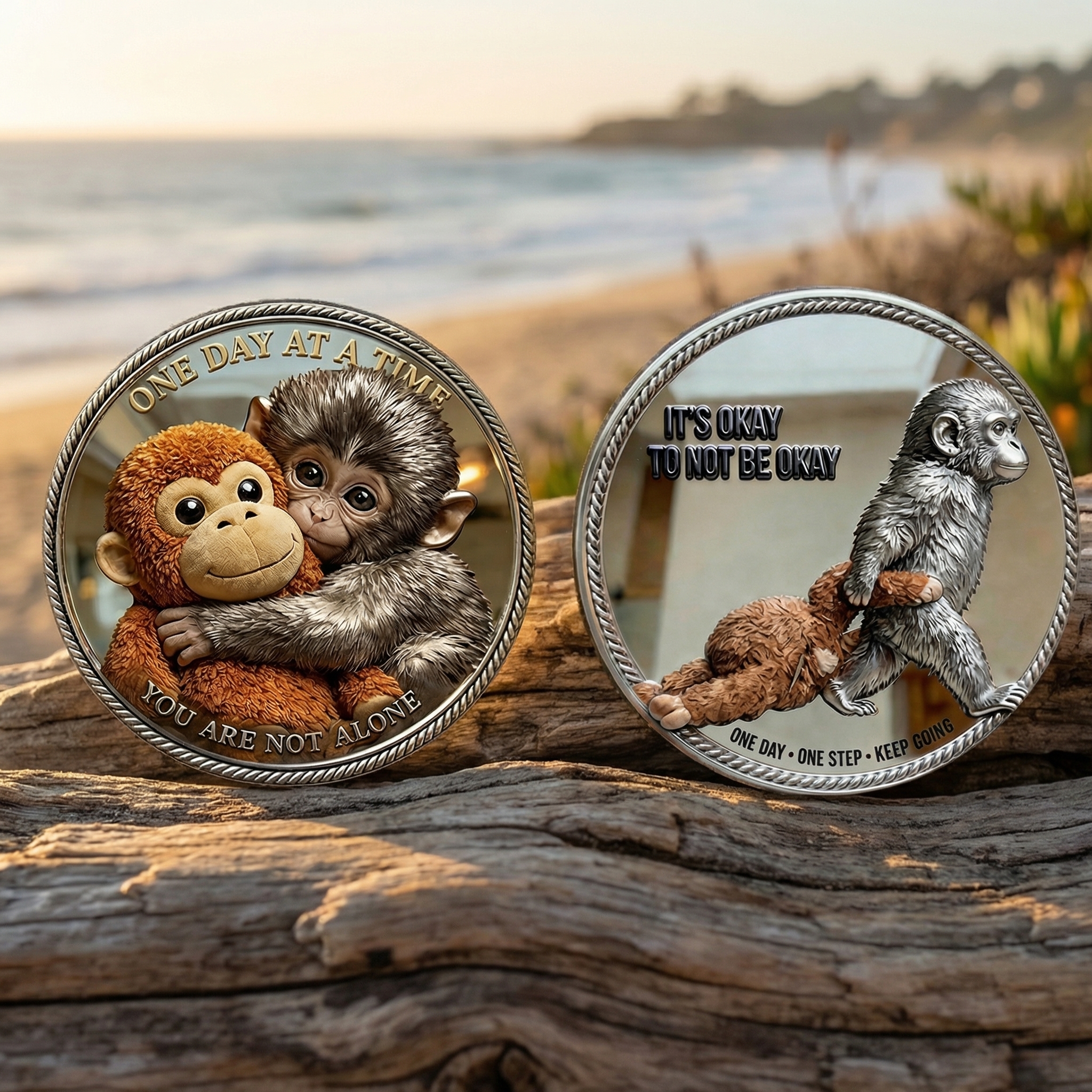 Punch & Friends: Little Monkey Companion Coin