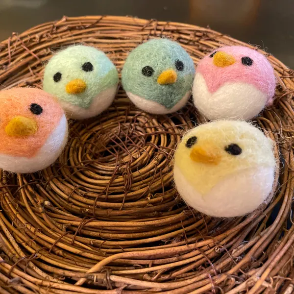 🐥🌈Spring Felt Bird Chick
