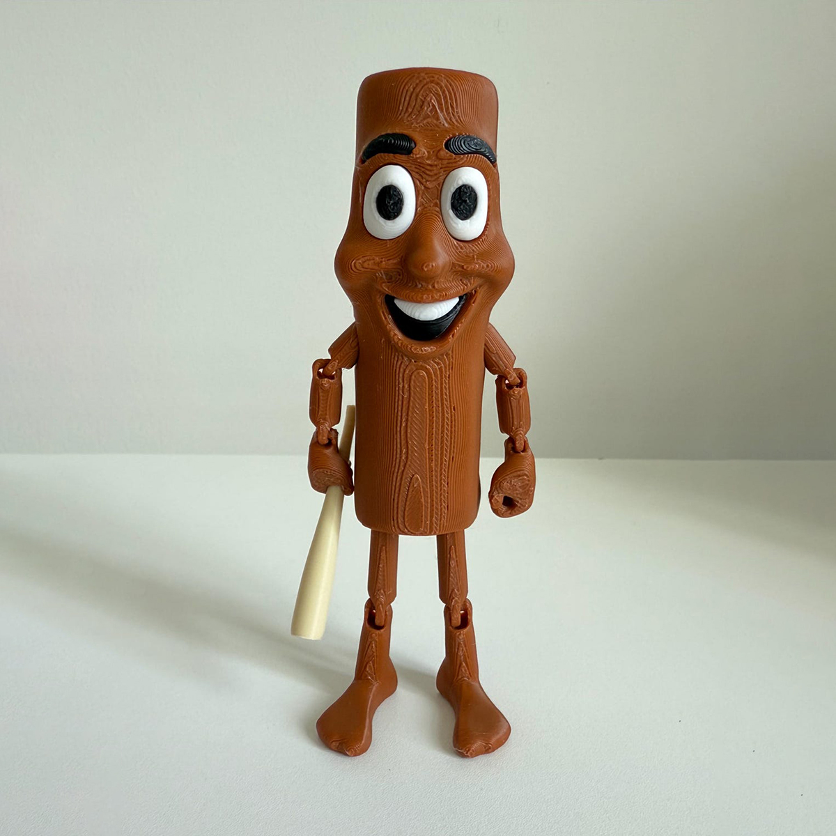 Funny 3D Printed Italian Brainrot Meme Figurine