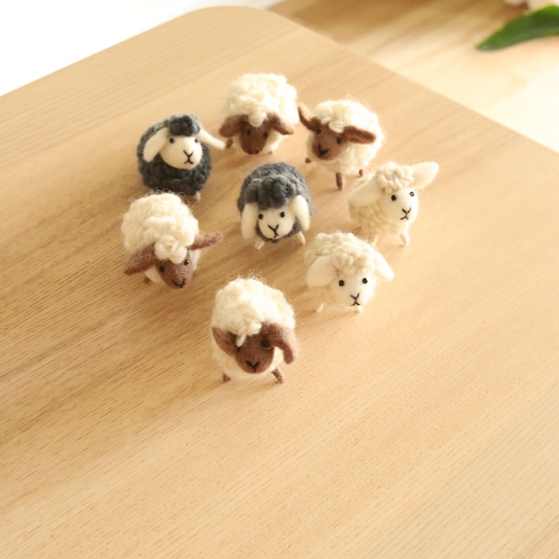 Felt Mini Sheep Ornament