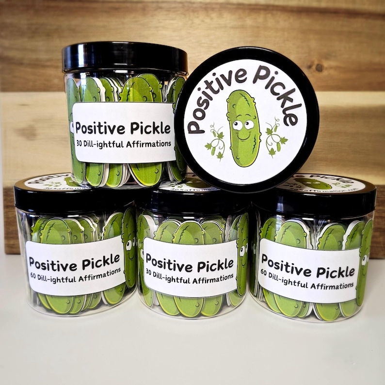 Positive Pickle Affirmation Cards