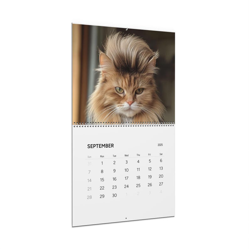 Purrfect Mullets 2025 Calendar