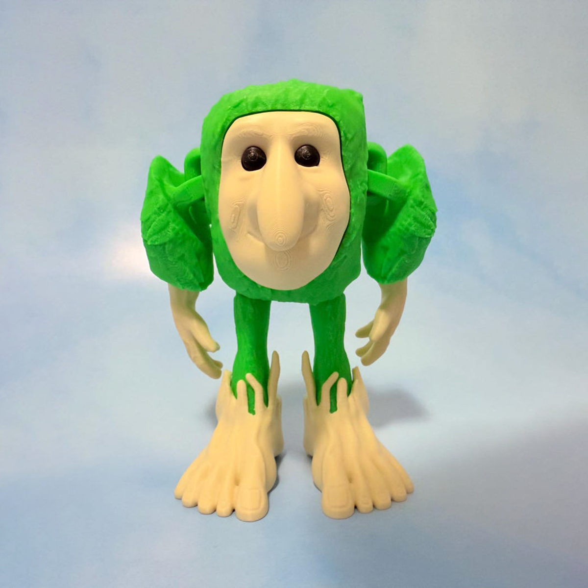 Funny 3D Printed Italian Brainrot Meme Figurine