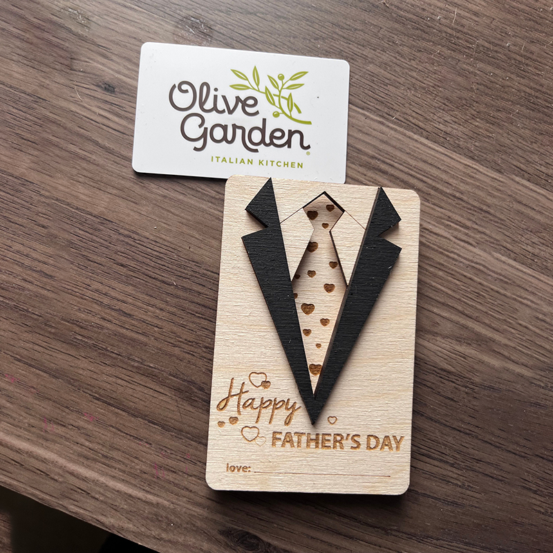 Happy Father's day gift card holder 