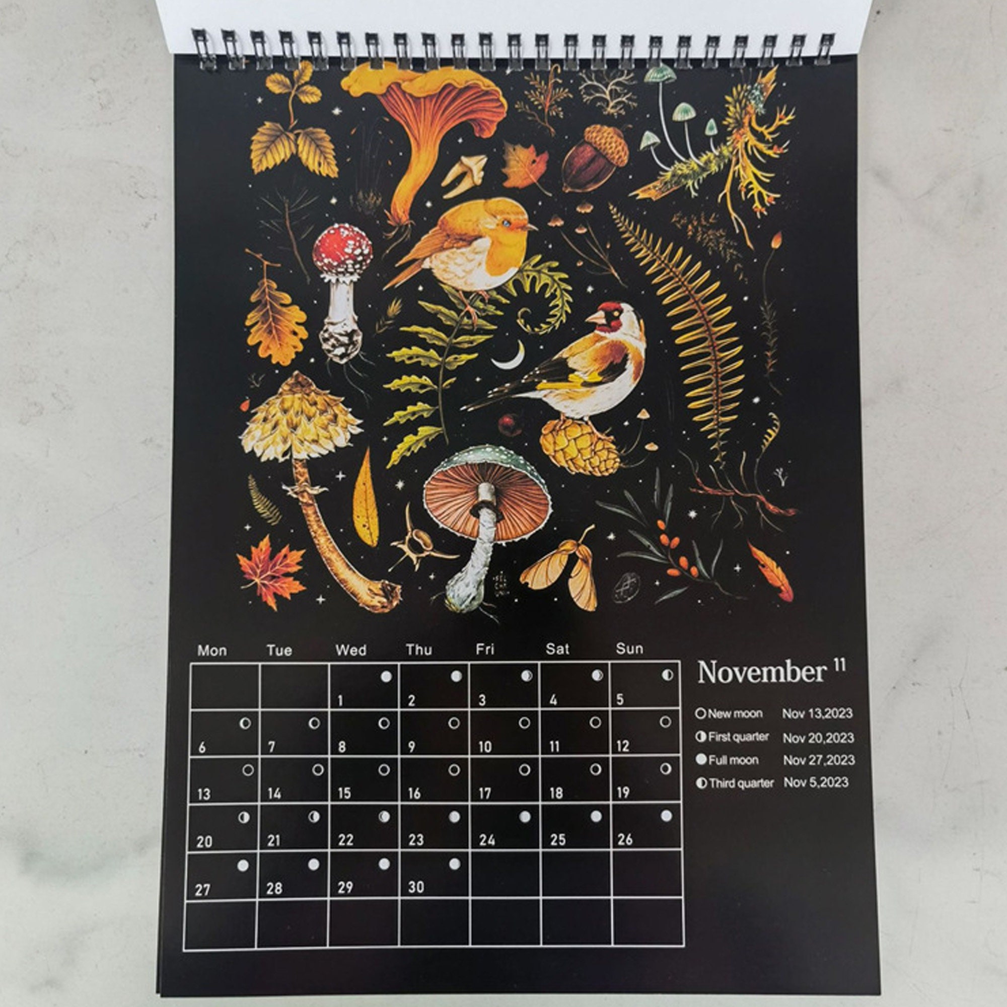 🎁HOT SALE-40% OFF🔥2024 DARK FOREST LUNAR CALENDAR