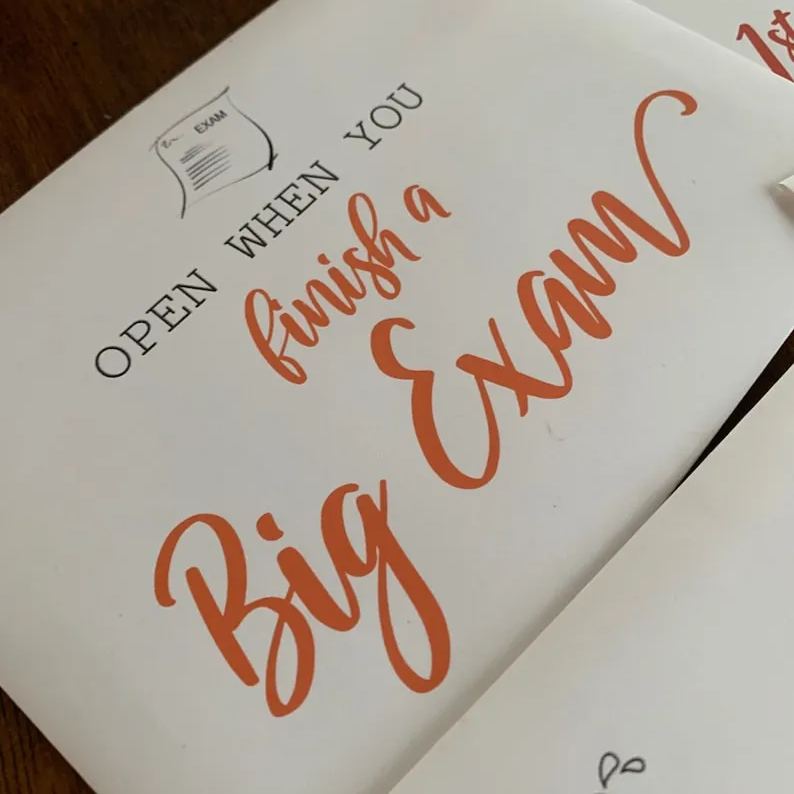 Open When Envelopes College
