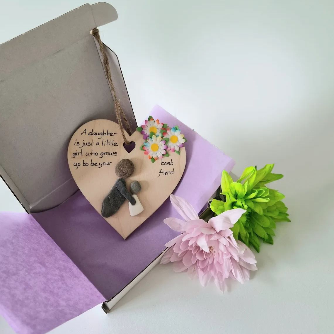 Wooden Heart Decoration