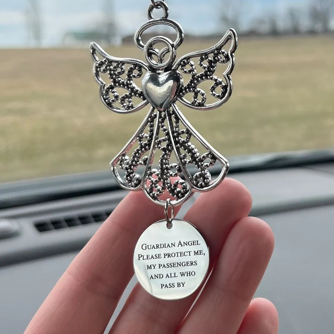 Rear View Mirror Car Charm