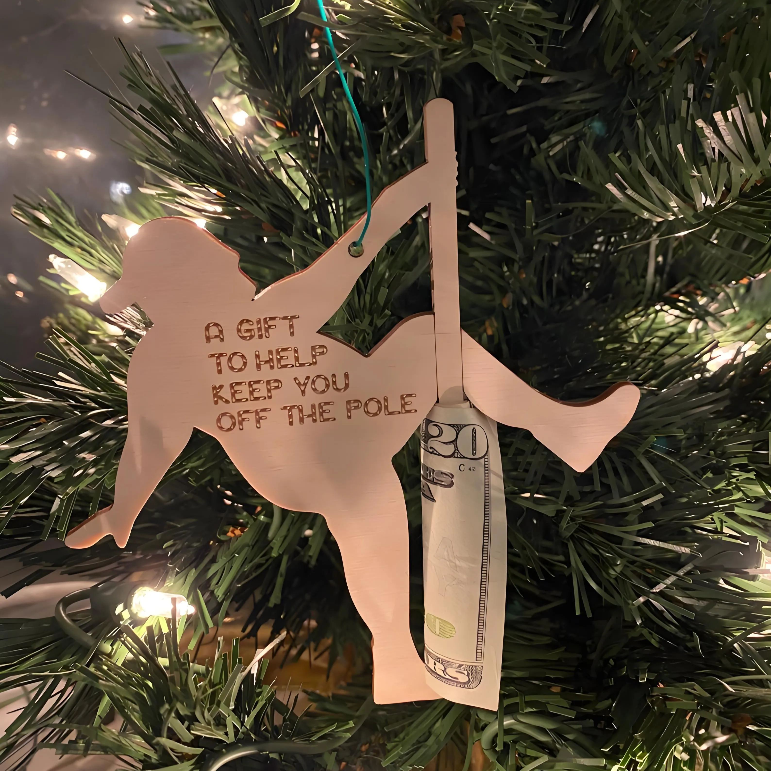 Money Holder Stripper Ornament Cash Gift Holder