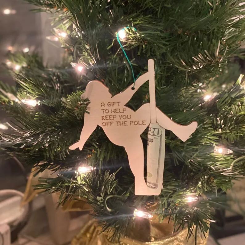Money Holder Stripper Ornament Cash Gift Holder