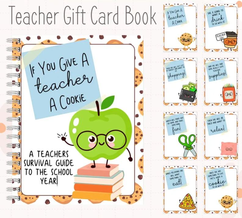  If You Give A Teacher A Cookie Gift Book