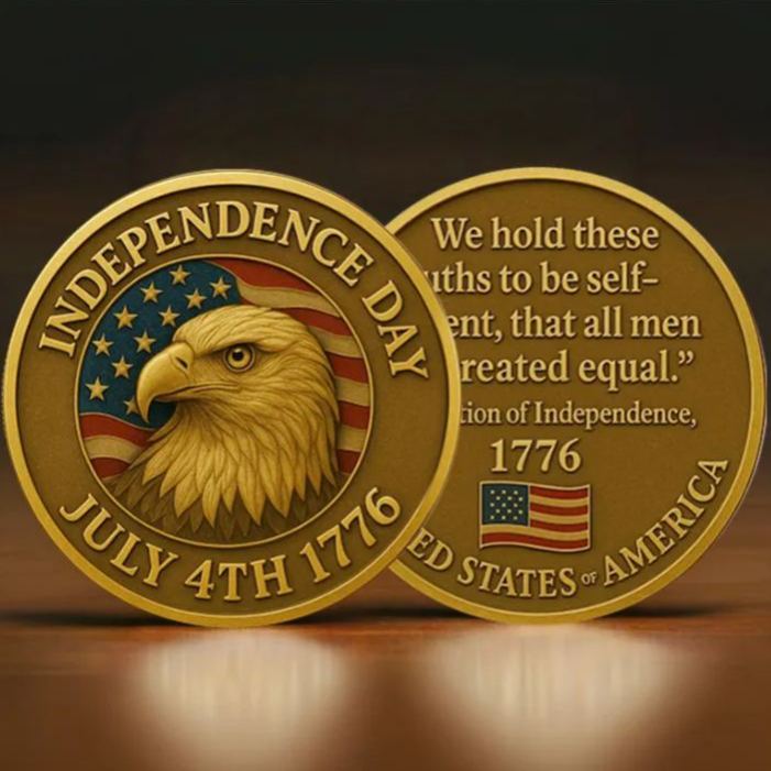 Independence Day Anniversary Coin