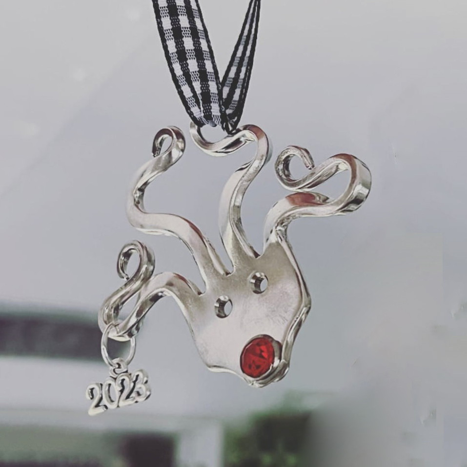 Fork reindeer ornament