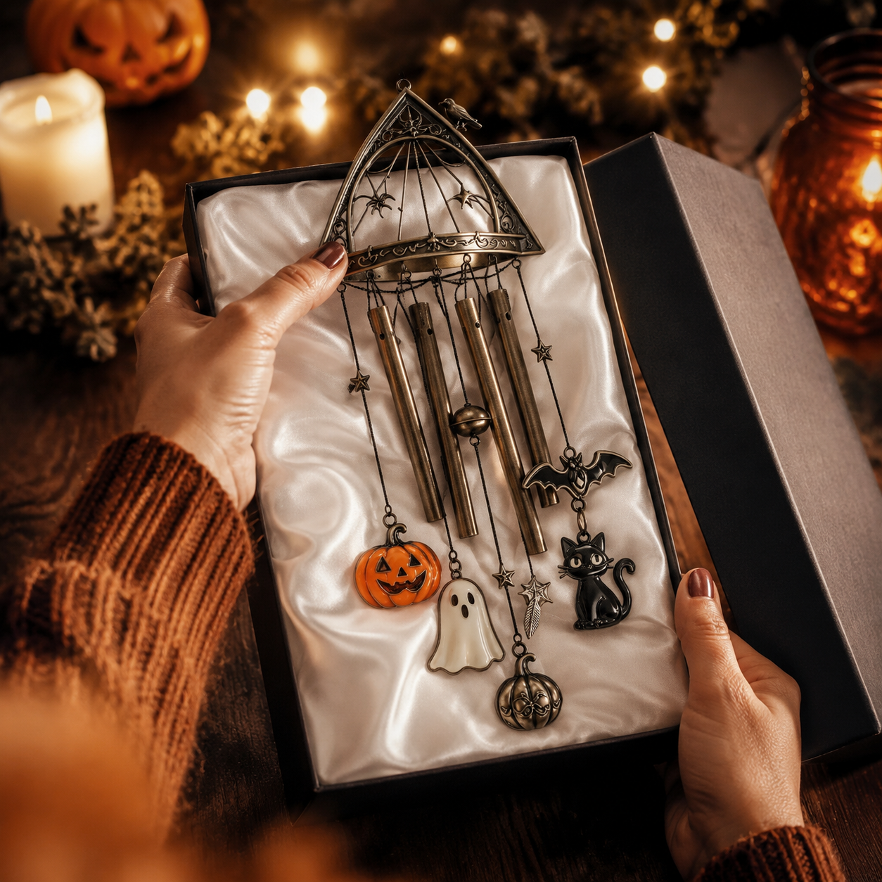 🎃 Halloween Wind Chime, Every Breeze Tells an Autumn Story
