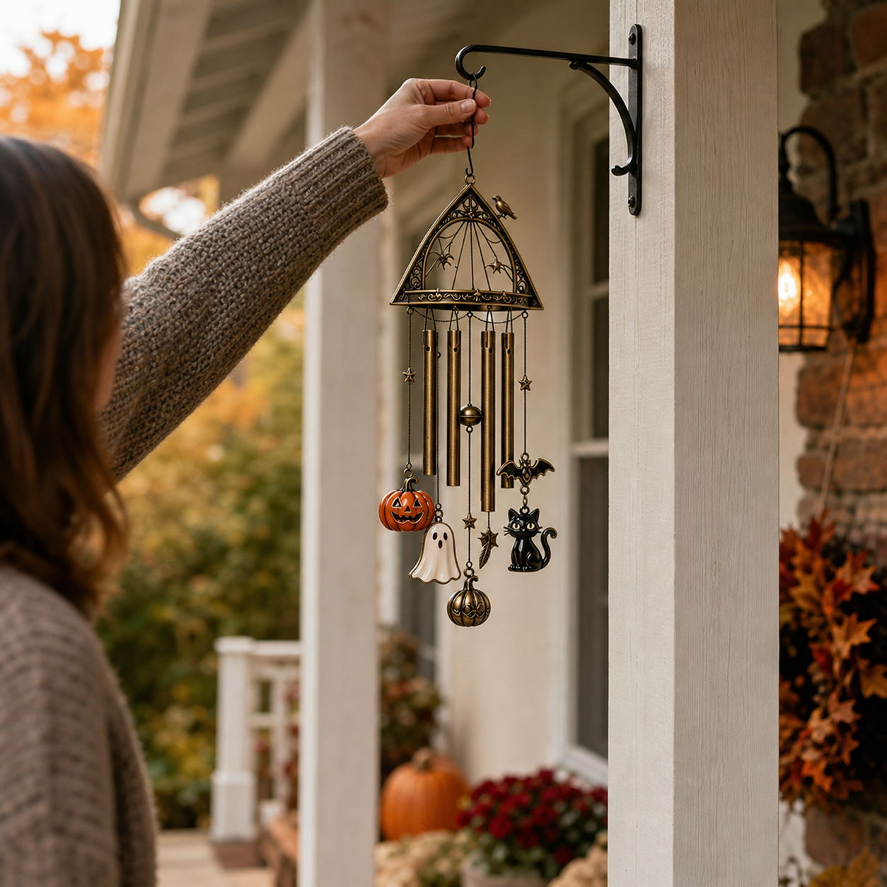 🎃 Halloween Wind Chime, Every Breeze Tells an Autumn Story