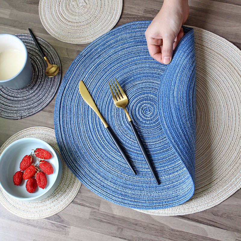 Table Mats Coasters Hot Pad Round Stand for Mugs Insulated Placemats-Grand Kitchen