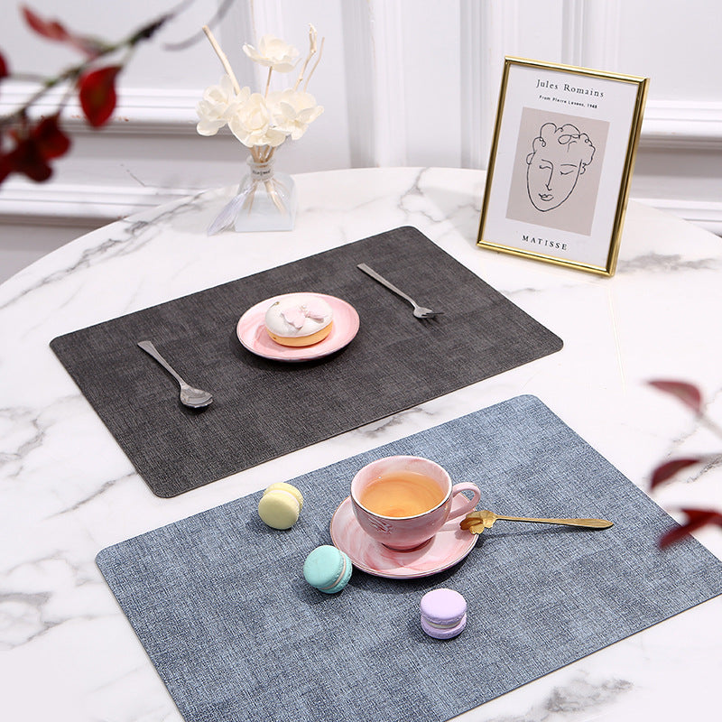 Rectangle Place Mat Tableware Pad Waterproof Heat Insulation Pad-Grand Kitchen