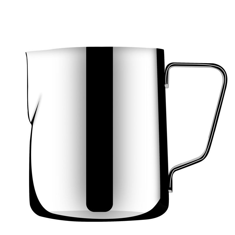 Stainless Steel Pull Flower Coffee Cup Cappuccino Cream Milk Foam Mug-Grand Kitchen