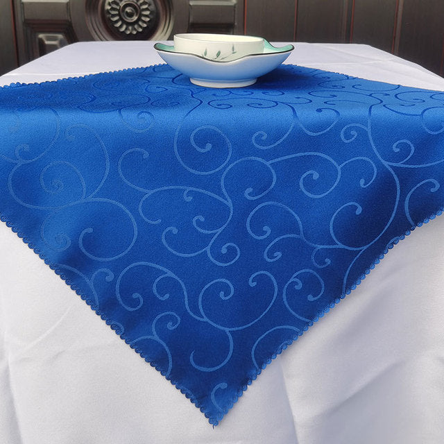 10pcs Polyester Jacquard Table Napkin Dinner Napkins Handkerchiefs-Grand Kitchen