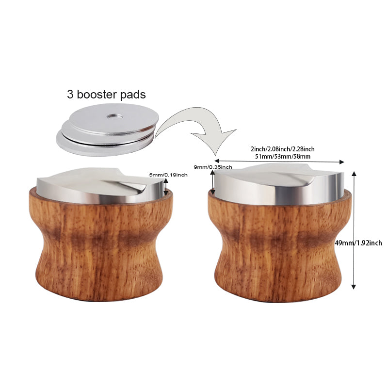 Coffee Tamper Rosewood Coffee Powder Tampers Coffee Powder Hammer-Grand Kitchen