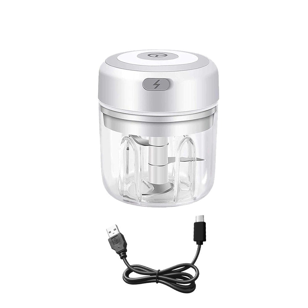 Mini Electric Garlic USB Charging Ginger Masher Crusher Machine-Grand Kitchen