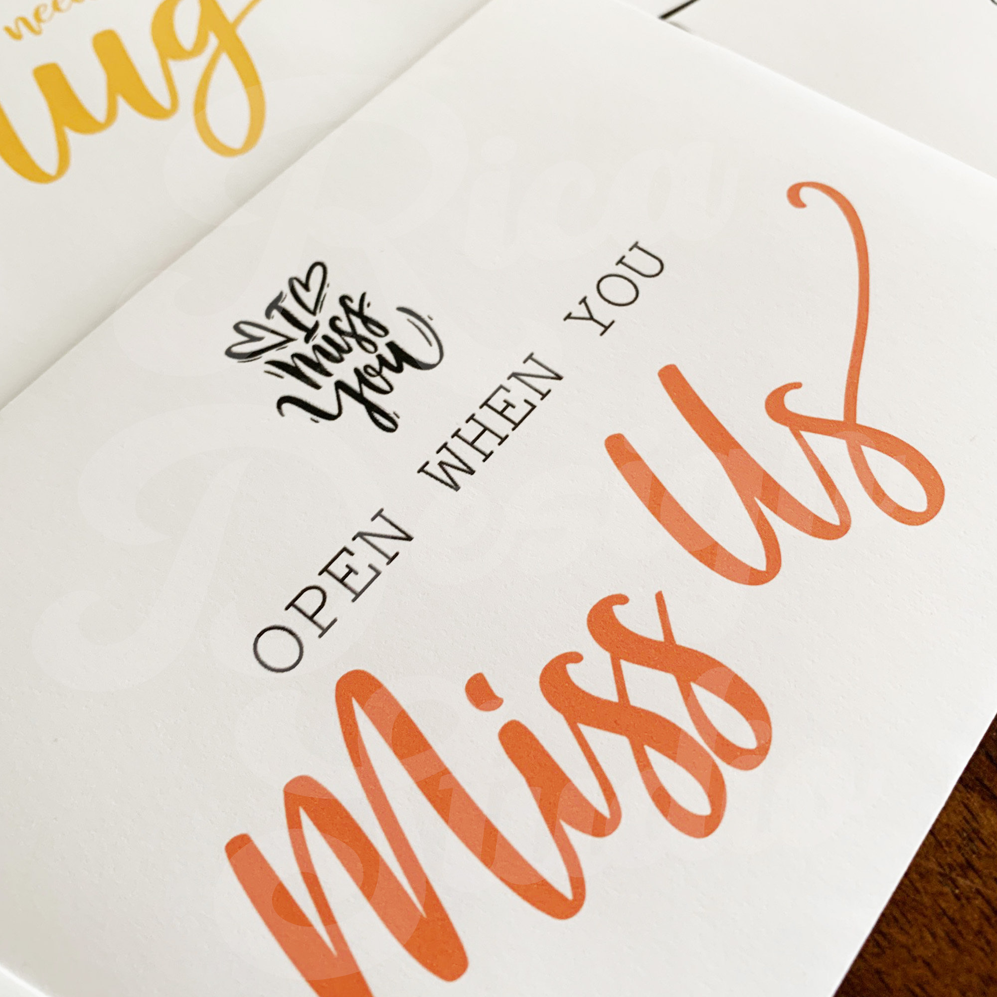 Open When Envelopes College