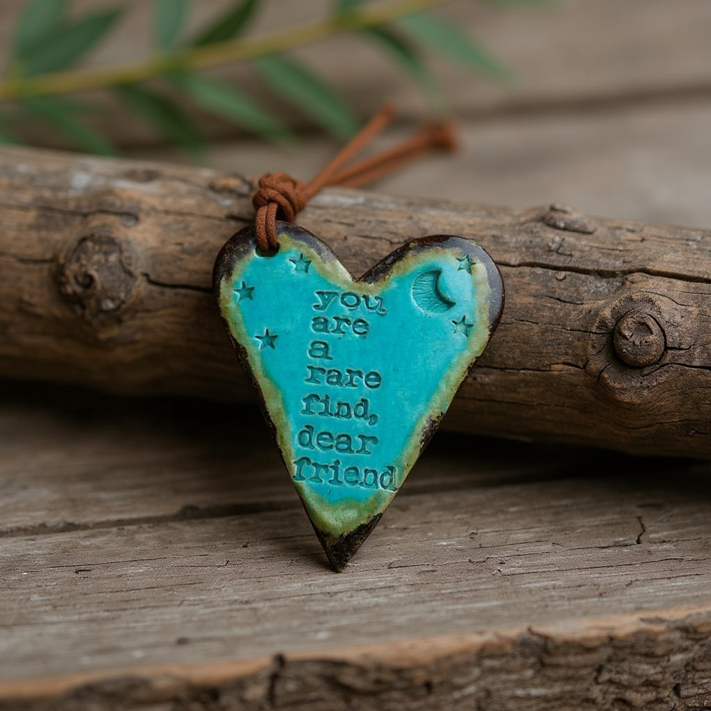 👧SOUL SISTER ... Handmade Ceramic Ornament