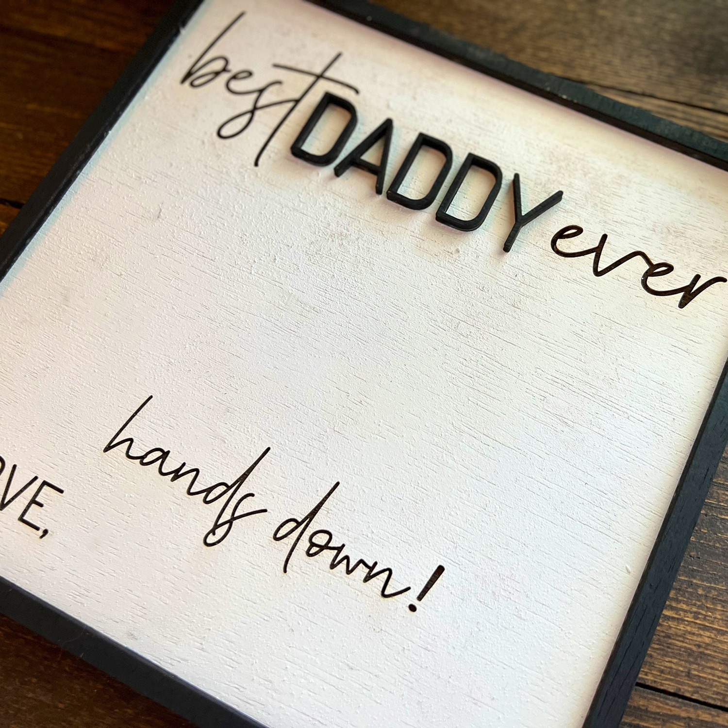 DIY Handsprint Father's Day Gifts