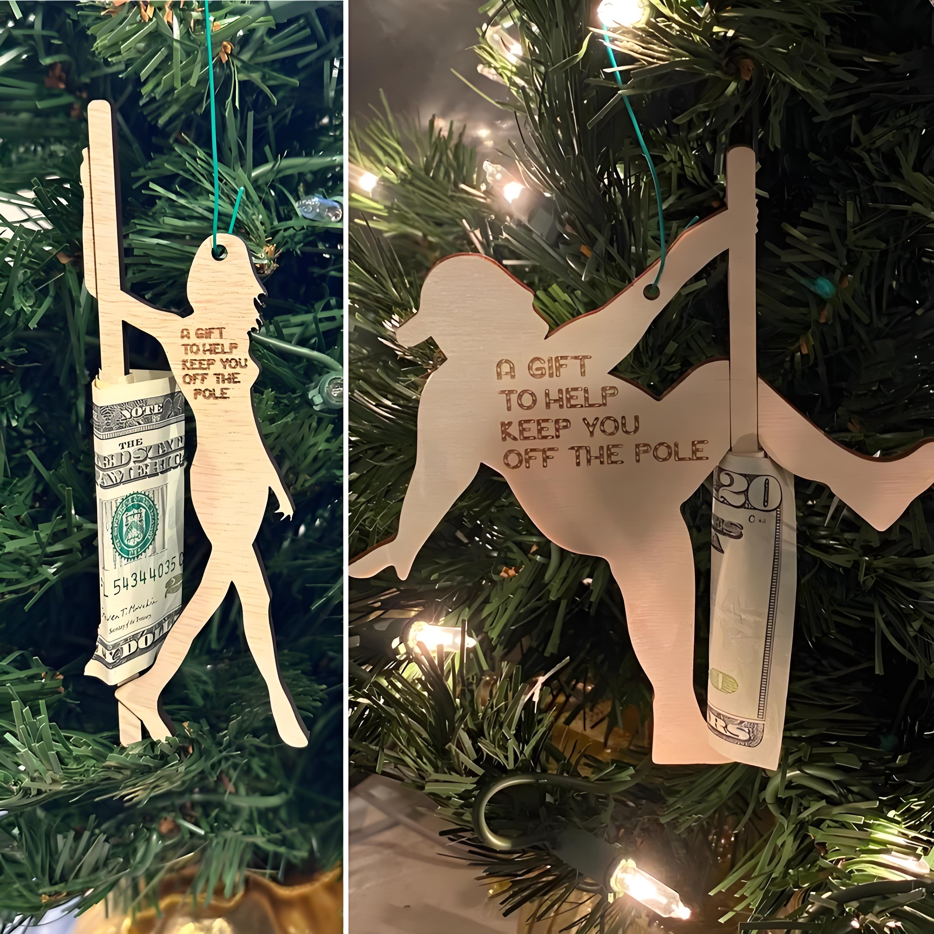 Money Holder Stripper Ornament Cash Gift Holder