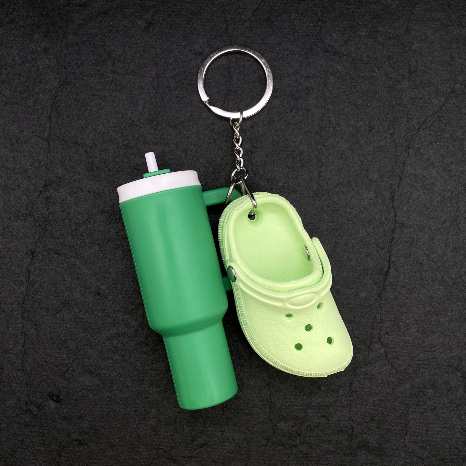 Mini cup + Crocs keychain