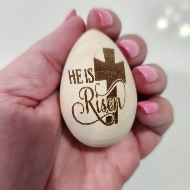 🐰🎁Wooden Easter Eggs