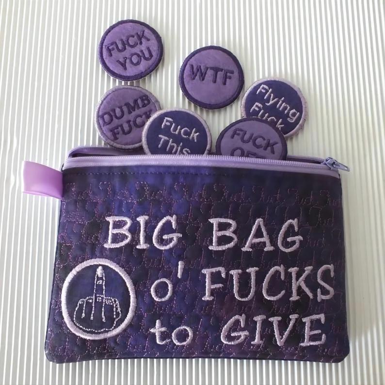 WARNING! RUDE MAKE! Bag of F*cks