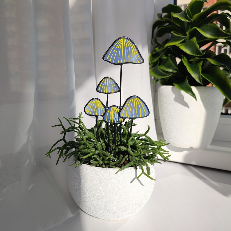 🌱Mushrooms Plant Stake