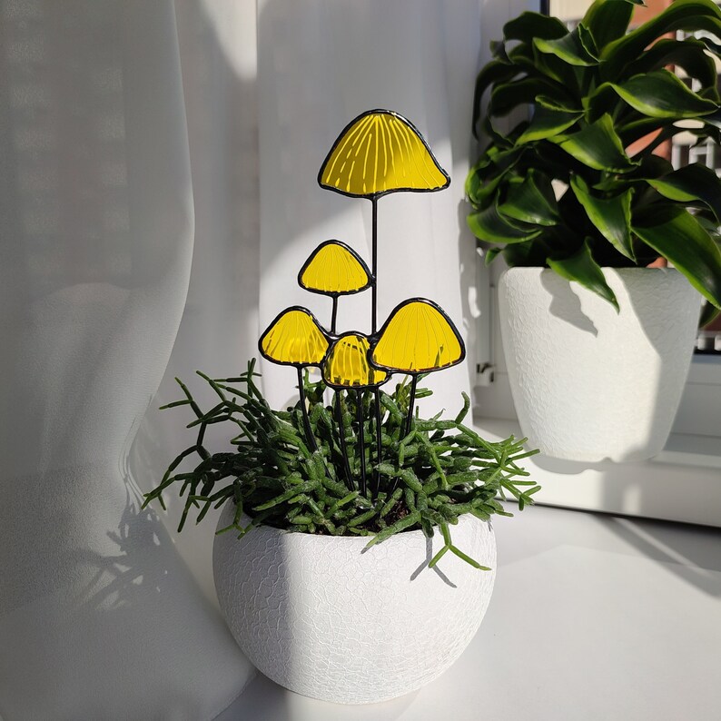 🌱Mushrooms Plant Stake