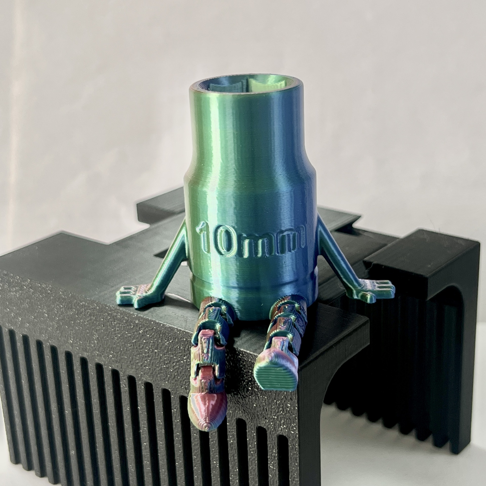 10mm Socket 3D Printed Articulated