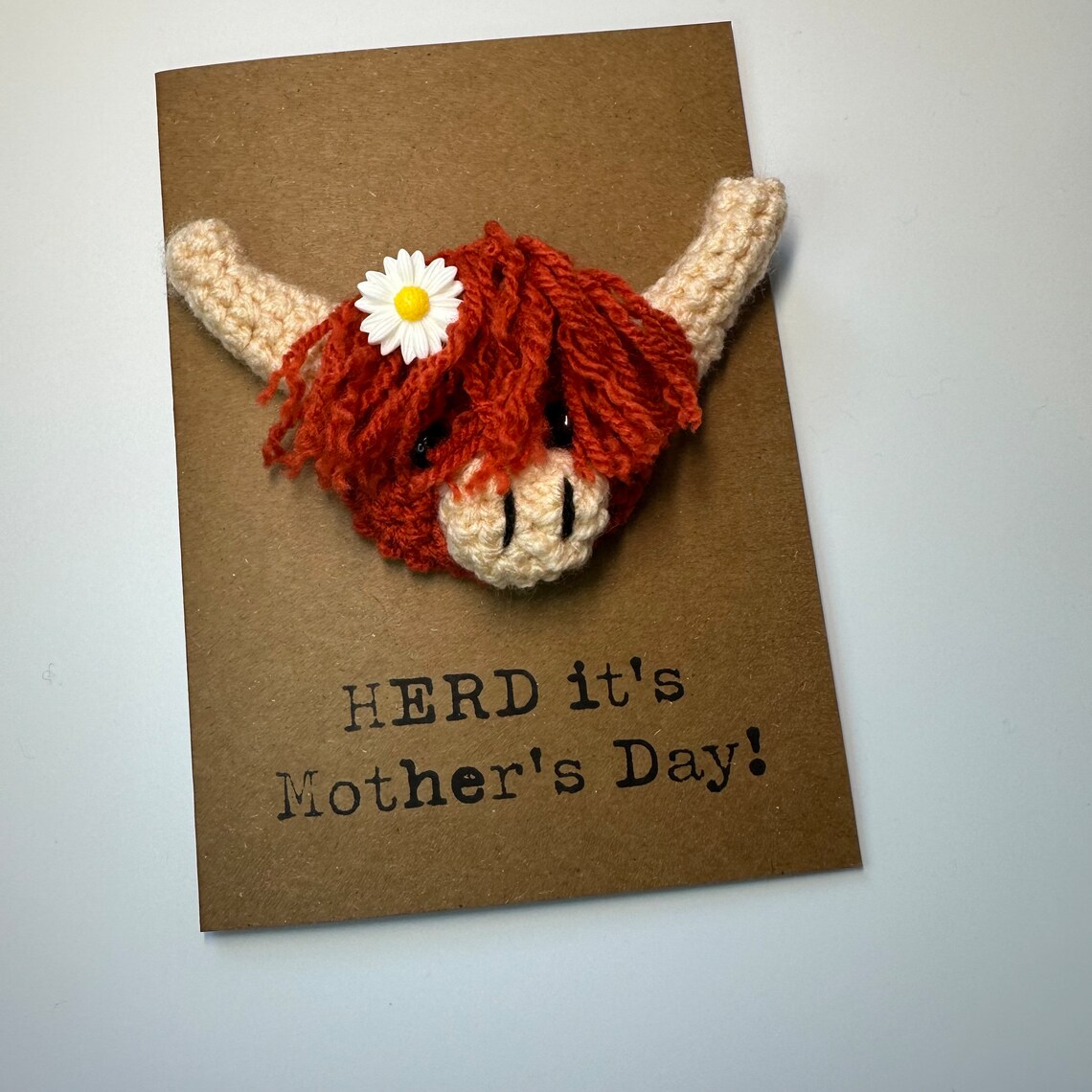 Crochet Mother's Day Card