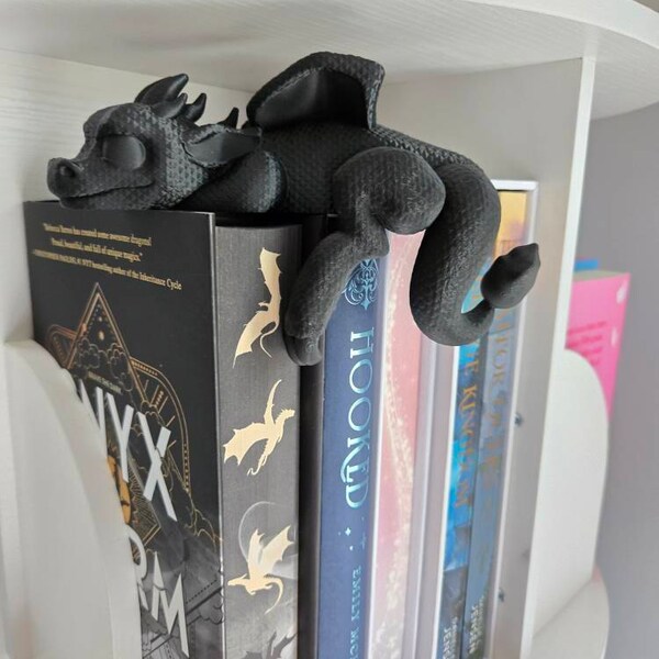 📚3D Printing Sleeping Bookshelf Dragon