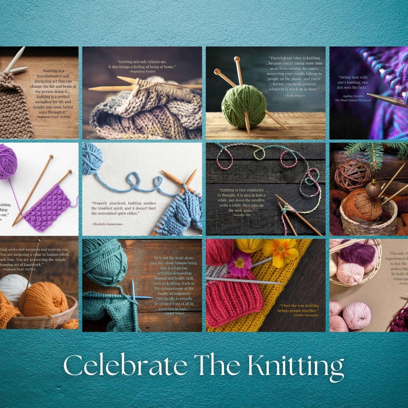Knitting Calendar 2025 