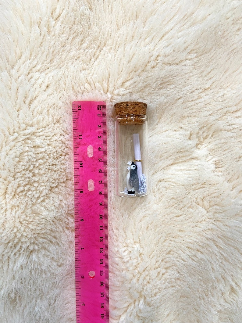 Penguin Message in a Bottle, Mother’s Day Gift 