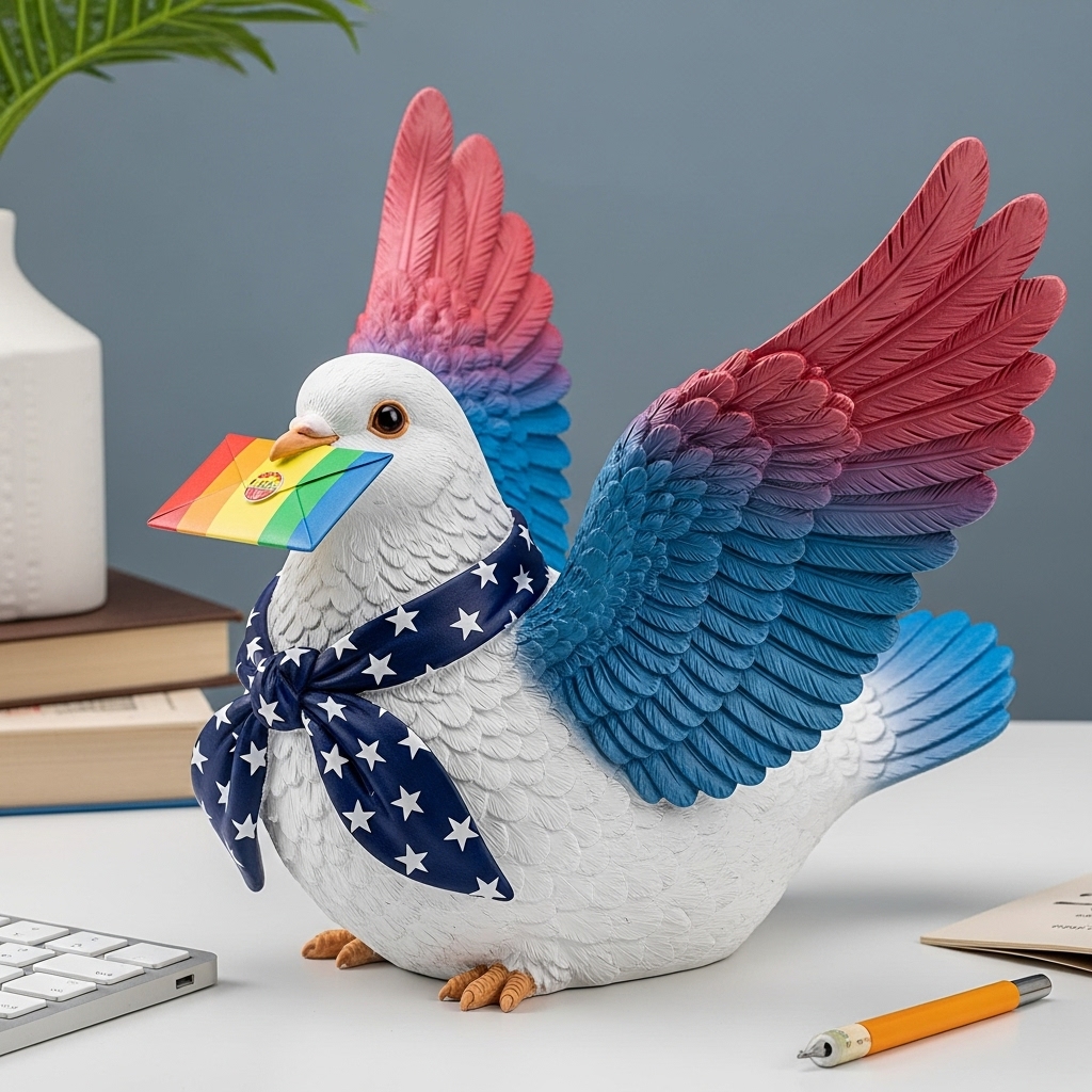 🦉✨ Cute Animal History Resin Ornaments