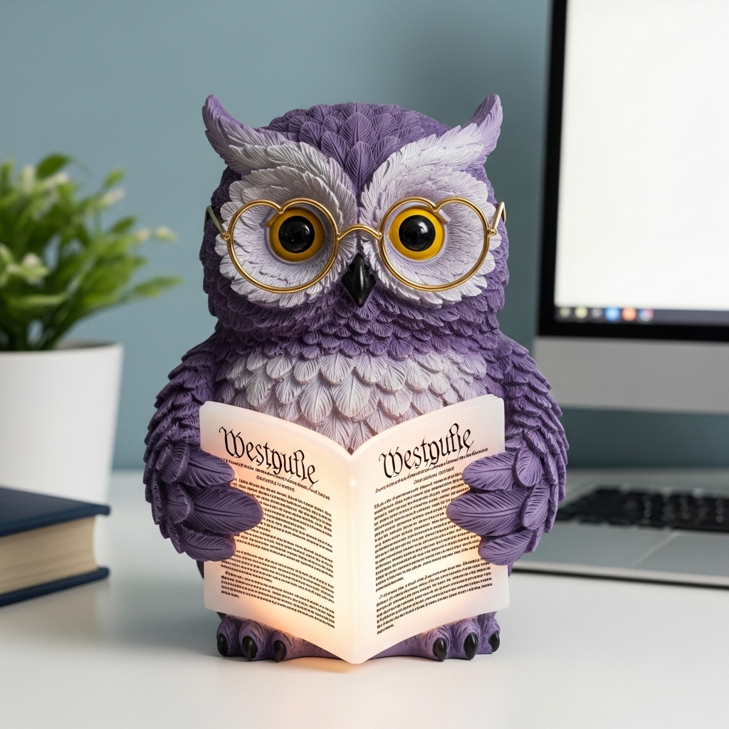 🦉✨ Cute Animal History Resin Ornaments