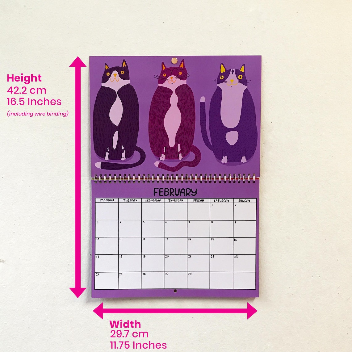 🐱2025 Kitty Calendar