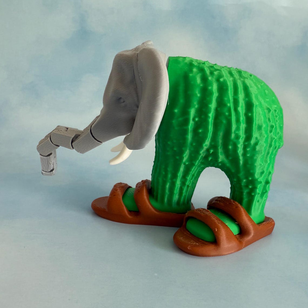 Funny 3D Printed Italian Brainrot Meme Figurine