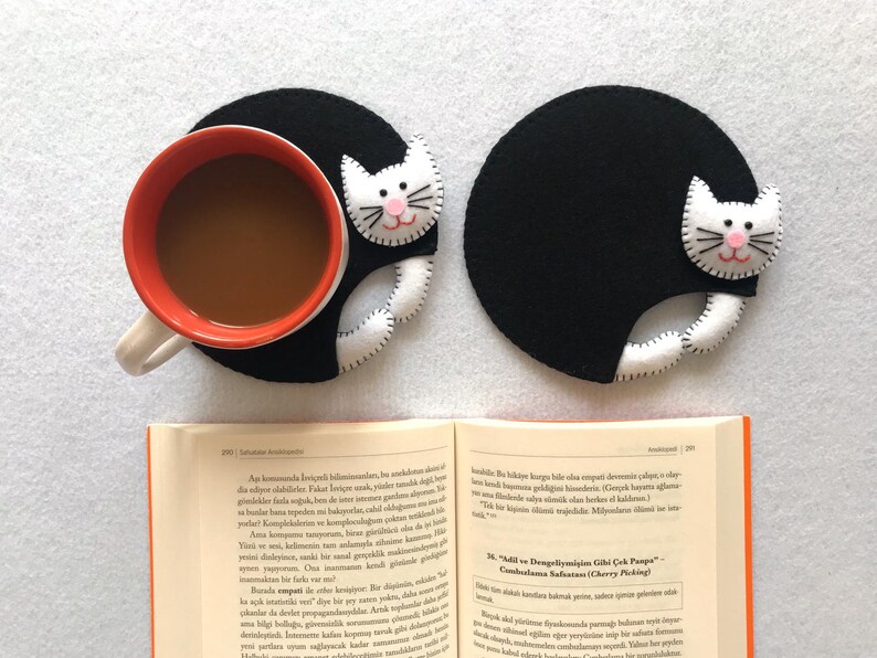 Funny Cute Cat Coasters